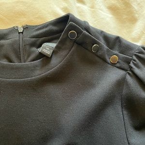 Ann Taylor Black Long Sleeve Dress, 14P